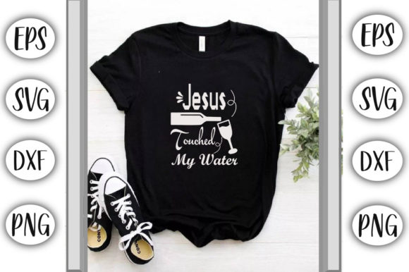 Adventure SVG Design: Jesus Touched My Soul in Digital Art