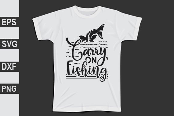 Carry On Fishing: Navigating Faith and Creativity Through Christian SVG Design