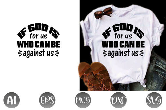 Christian Jesus Quote Design: Exploring the If God Is Theme in Faith-Based Visual Communication