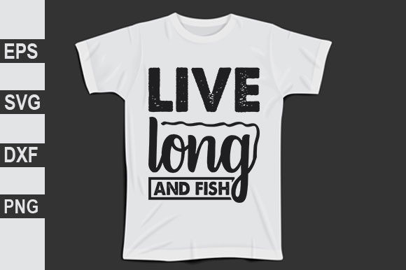 Christian SVG Design: Live Long and Fish – A Creative Asset Worth Exploring