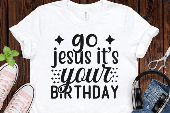Christmas SVG Design: GO Jesus It’s Ideas