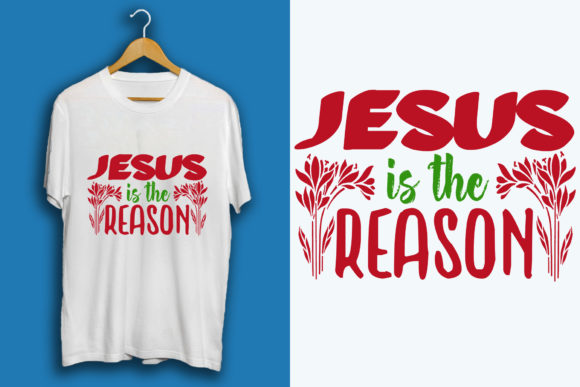 Christmas SVG Design: Jesus Is The Heartfelt Font