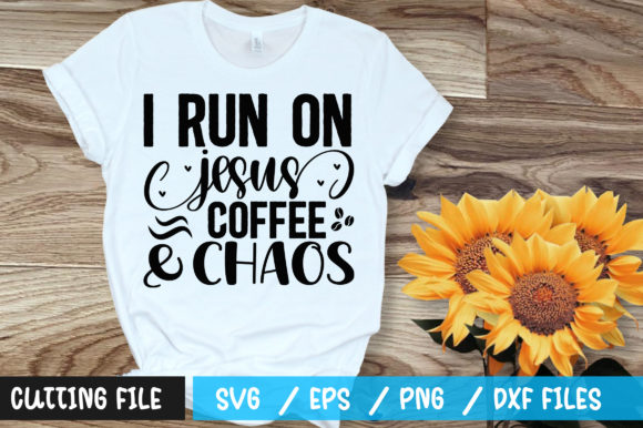 I Run on Jesus Coffee Chaos SVG: Crafting Identity in the Faith-Lifestyle Market