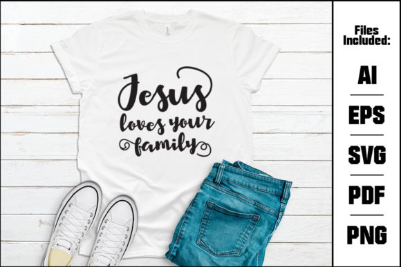 Jesus Lover Your Family SVG