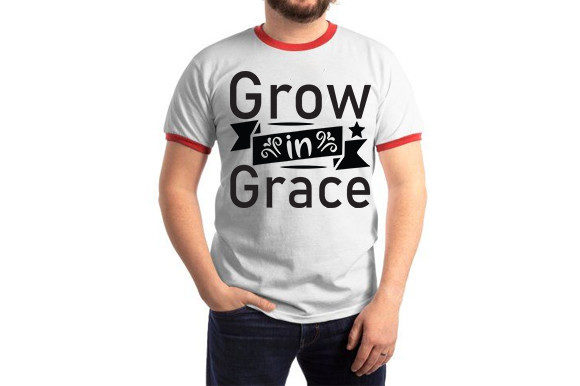 Jesus SVG Design: Grow in Grace with Faith-Based Art