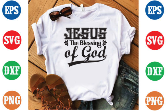Jesus the Blessing of God T-Shirt Design