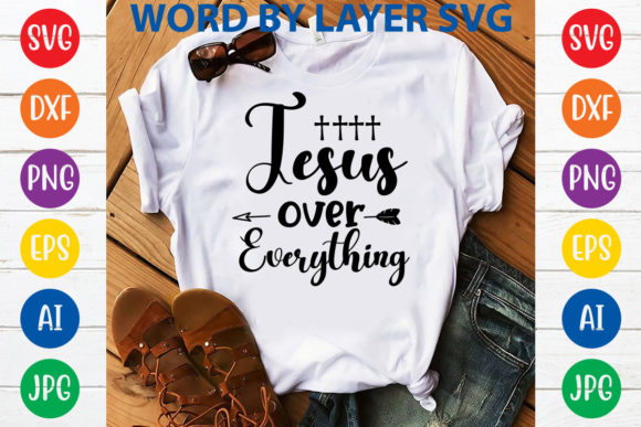 The Faithful Craft of Jesus Is Everything SVG Design